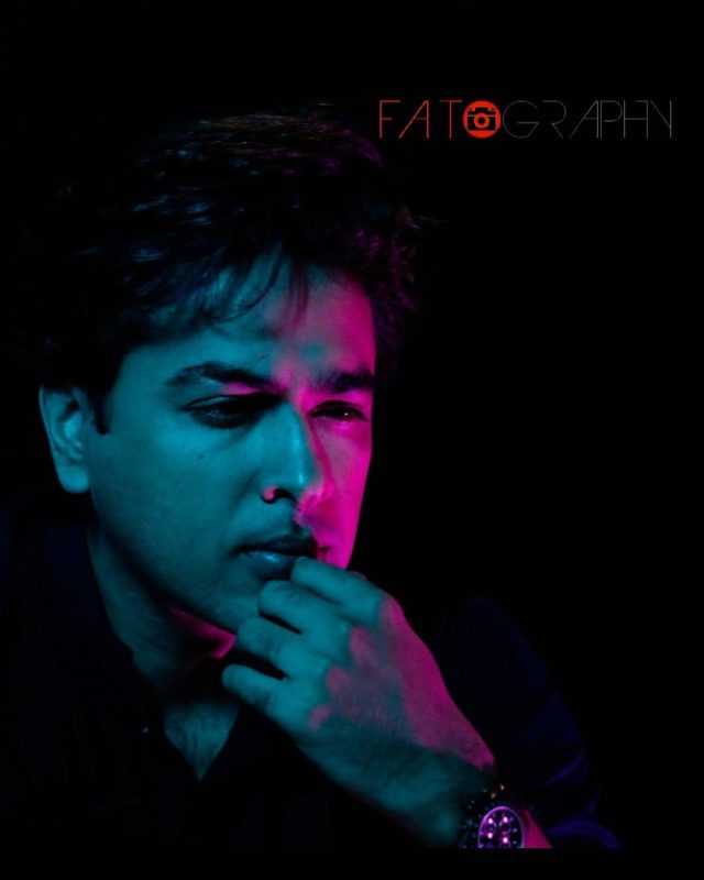 Neon Light Photography Dubai – Modern Studio Portraits with Cinematic Glow & Mood