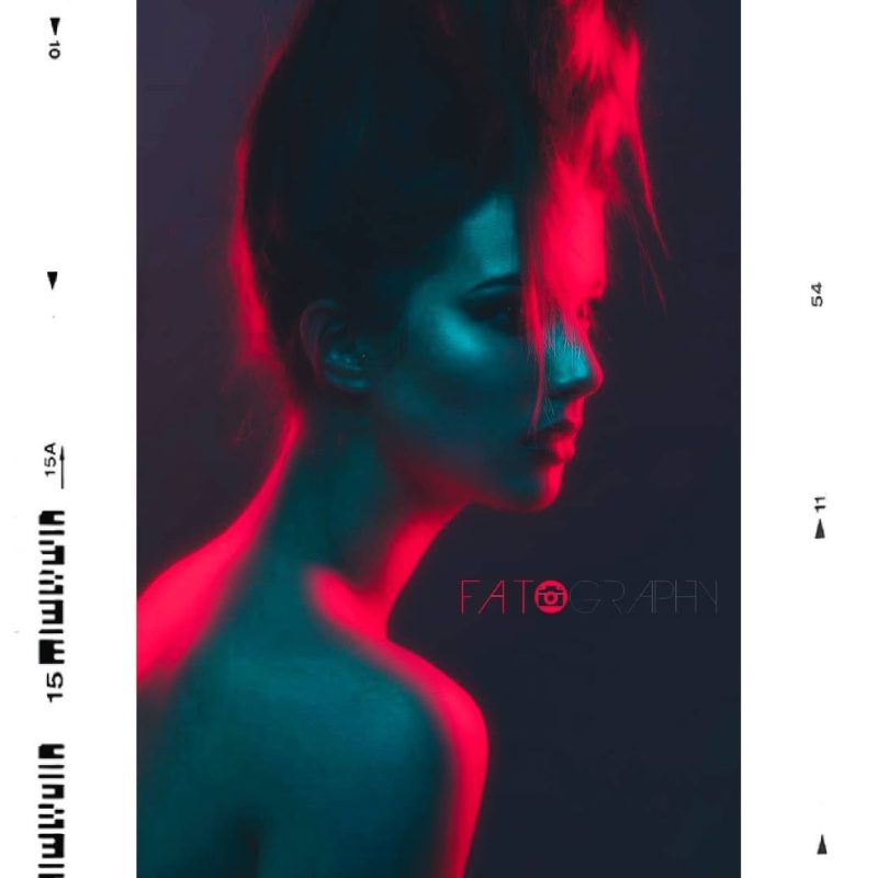 Neon Light Photography Dubai – Modern Studio Portraits with Cinematic Glow & Mood