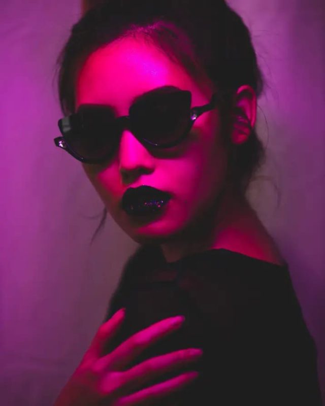 Neon Light Photography Dubai – Modern Studio Portraits with Cinematic Glow & Mood