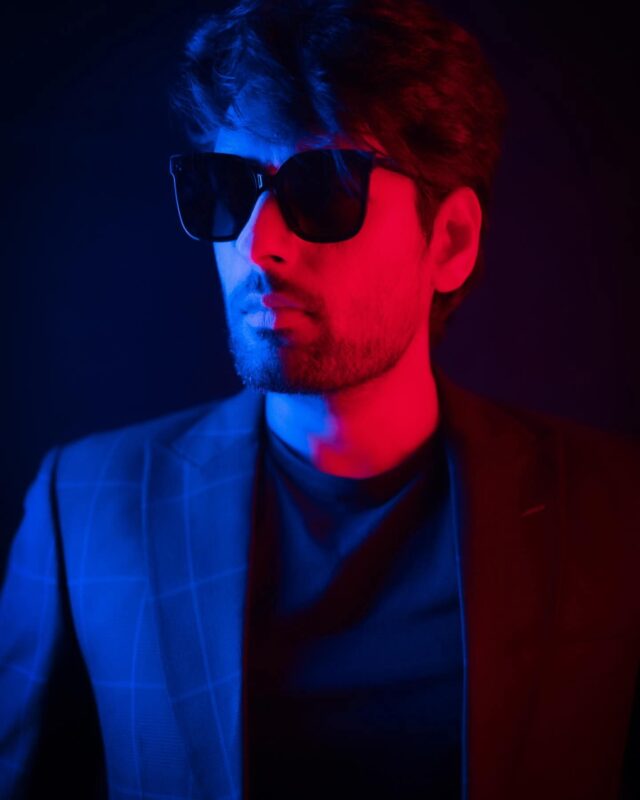 Neon Light Photography Dubai – Modern Studio Portraits with Cinematic Glow & Mood
