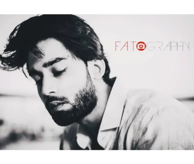 Elegant Black and White Photoshoot Dubai – Professional Portraits by Fatography Studio