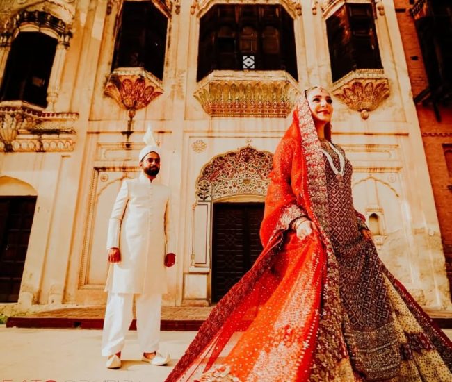 Cultural pre-wedding photoshoot with village lifestyle theme