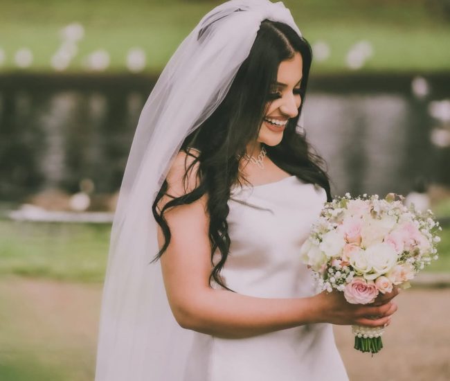 Handsome groom solo portrait in outdoor pre-wedding photography