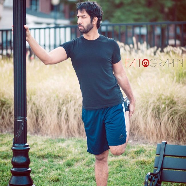 Professional fitness photoshoot in Dubai