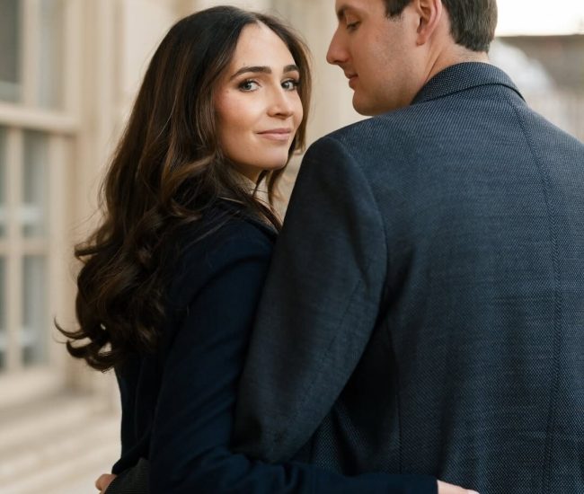 Bride swinging happily during a Fatography pre wedding shoot.
