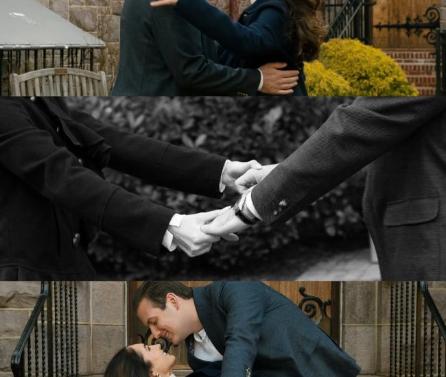 Couple sitting on a bench during a Fatography pre wedding shoot.